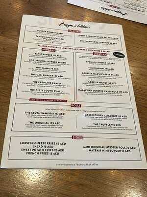 ‪burger And Lobster Dubai‬