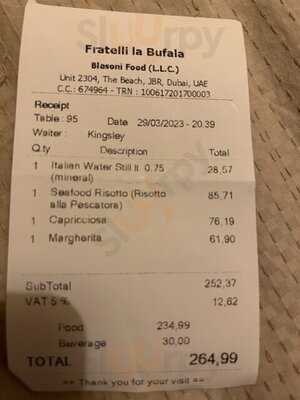 ‪fratelli La Bufala - Pizzaioli Nel Mondo Uae‬