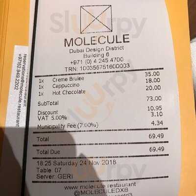 ‪molecule Restaurant & Lounge‬