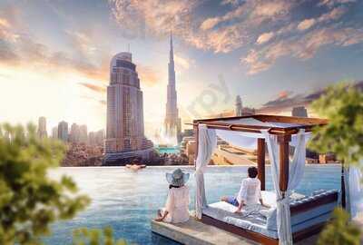 ‪the Pool Lounge At Address Fountain Views‬