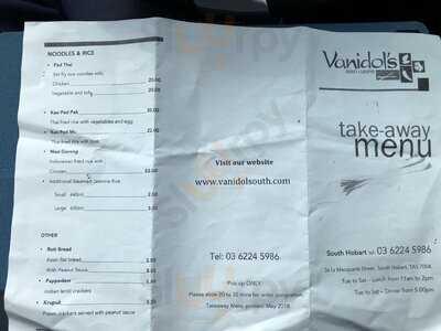 Vanidols South Hobart