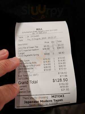 Mitoki Japanese Modern Tapas