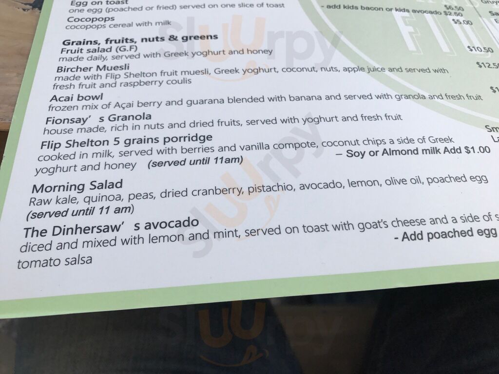 The Dihnersaw And His Fionsay