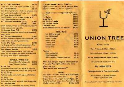 Union Tree Thai Restaurant & Cafe