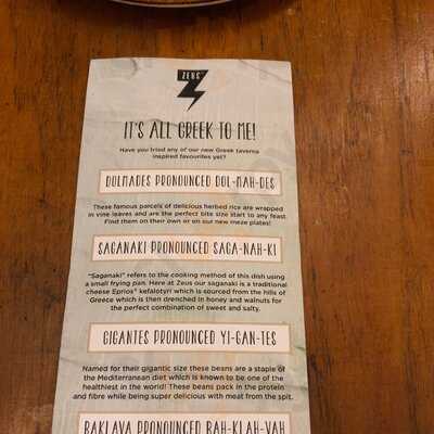 Zeus Street Greek South Bank