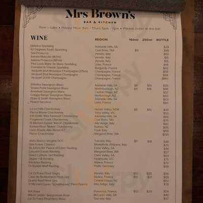 Mrs Brown's Bar And Kitchen