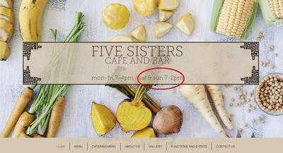 Five Sisters - Art House Cafe