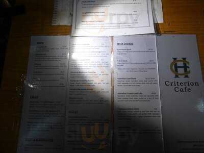 Criterion Cafe Restaurant