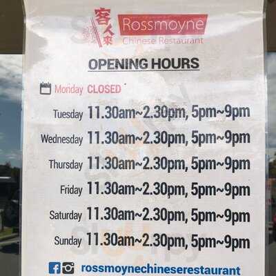Rossmoyne Chinese Resturant