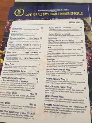 Cafe107 Latrobe Terrace