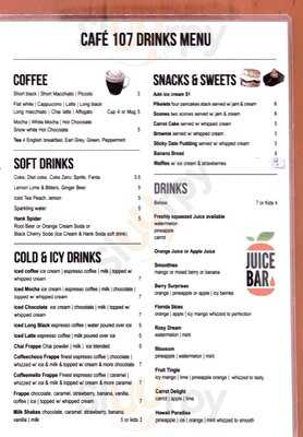 Cafe107 Latrobe Terrace