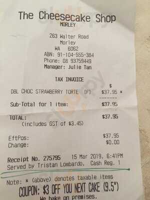 The Cheese Cake Shop