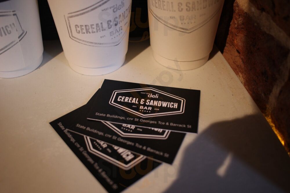 Cereal & Sandwich Bar