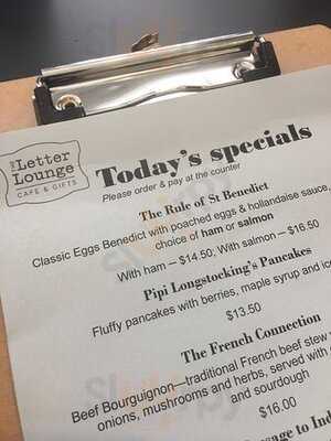 The Letter Lounge Cafe & Gifts