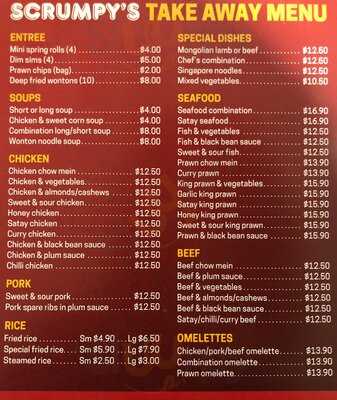 Scrumpy's Chinese Family Restaurant