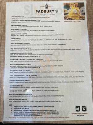 Padburys Cafe Restaurant