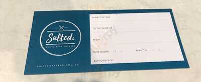 Salted Cafe Bar Beans
