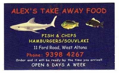 Alex's Fish And Chips