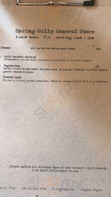 Spring Gully General Store