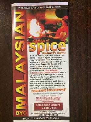 A Taste Of Spice