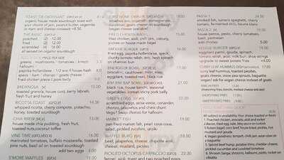 Sweet Brew & Co Dining Room