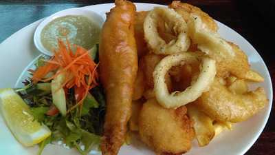 Seared Steak & Seafood