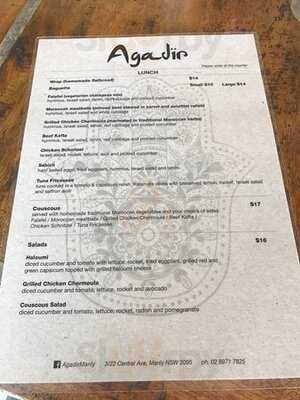 Agadir Cafe Restaurant