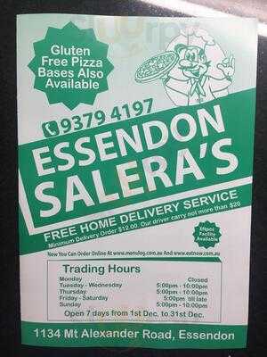 Essendon Salera's Pizza & Pasta