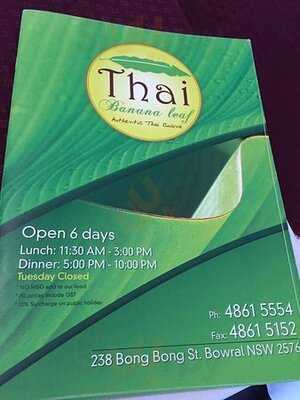 Thai Banana Leaf