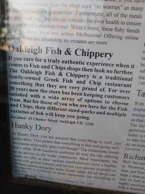 Oakleigh Fish & Chippery
