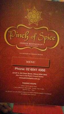 Pinch Of Spice