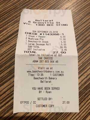 Beechworth Bakery Ballarat