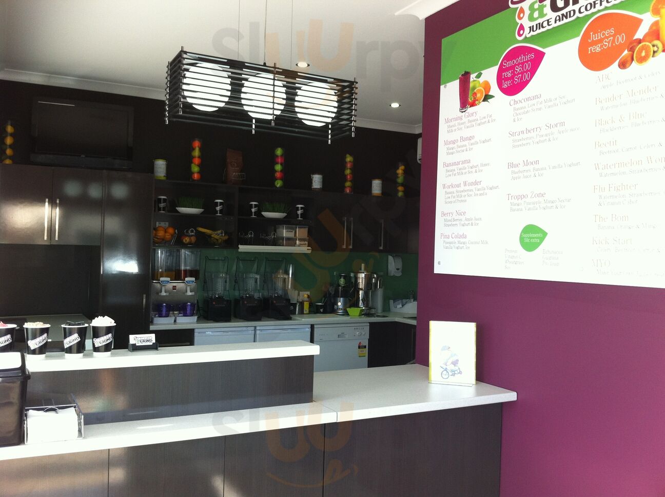 Squeeze And Grind Juice And Coffee Bars