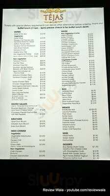 Tejas Modern Indian Restaurant