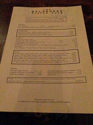 The Melbourne Supper Club