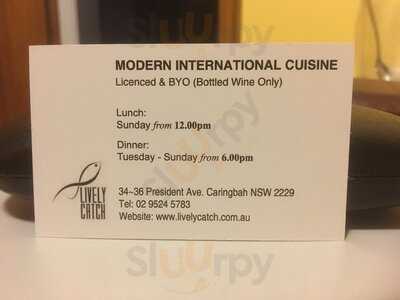 Lively Catch Seafood Restaurant