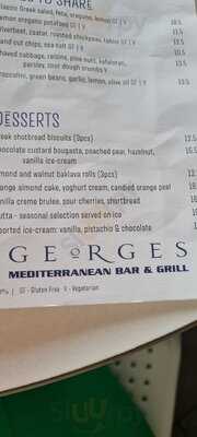 Georges Mediterranean Bar And Grill