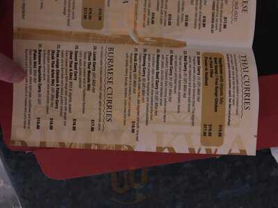 River Kwai Thai And Burmese Restaurant