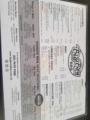 Big Boy Bbq Melbourne