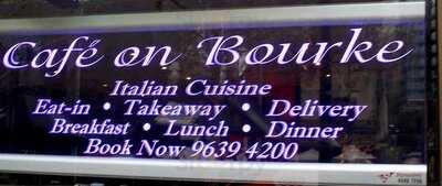 Cafe On Bourke