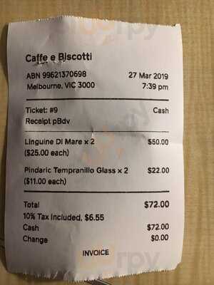 Caffe E Biscotti