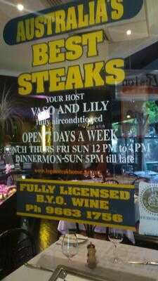 Lygon Charcoal Grill & Steakhouse Restaurant