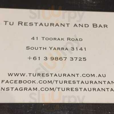 Tu Restaurant And Bar