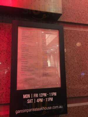 Garcon Paris Steakhouse