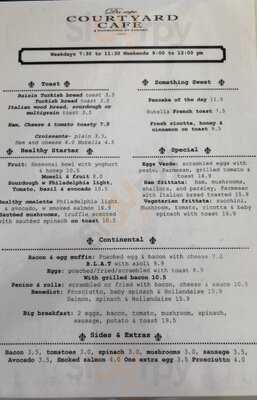 Courtyards Cafe Da Capo