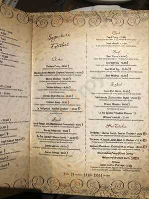 Le Taj Fine Indian Food