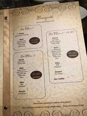 Le Taj Fine Indian Food