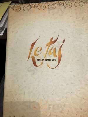 Le Taj Fine Indian Food