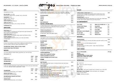 Amigos Chapel Street