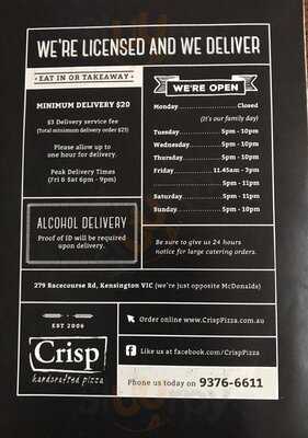 Crisp Pizza & Expresso